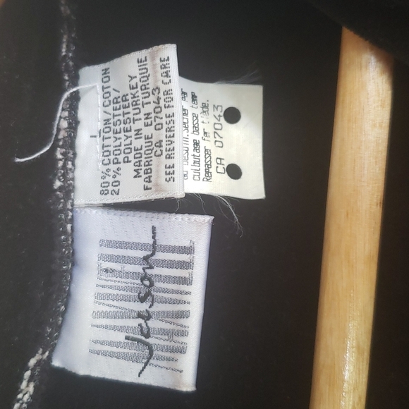 Jason Maxwell Animal Print 1/4 zip Sweater - Picture 3 of 4